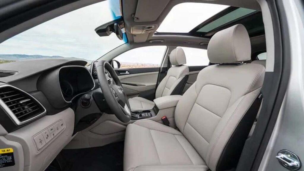 2021 hyundai tucson interior