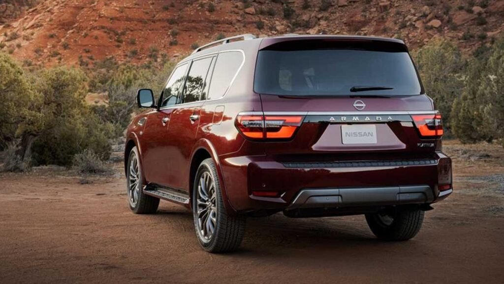 2021 Nissan Armada backview