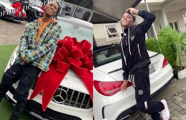bella shmurda Mercedes AMG CLA 250