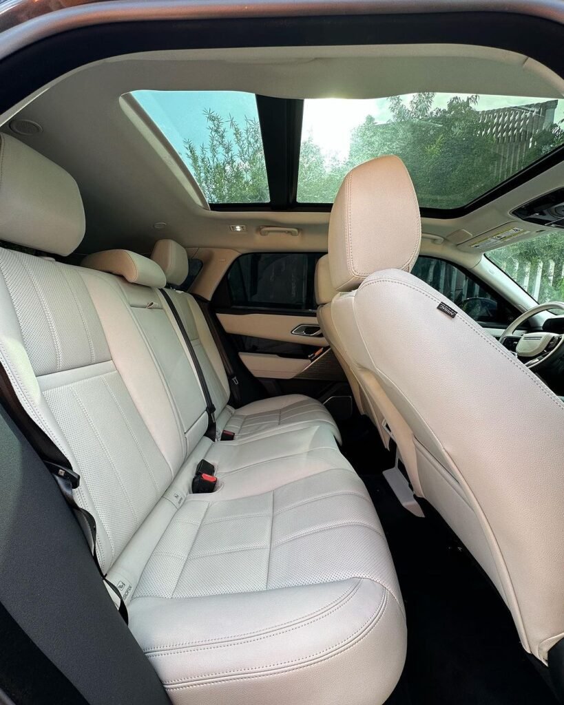 inside the 2023 Range Rover Velar P250 S