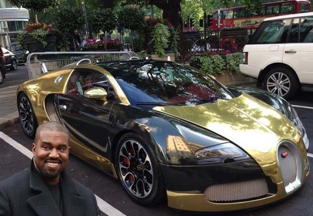 kanye west Bugatti Veyron