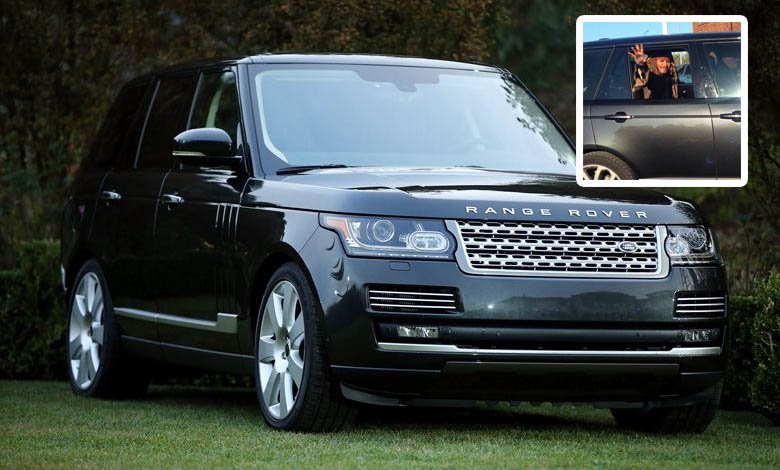 Johnny Depp RANGE ROVER SPORTS