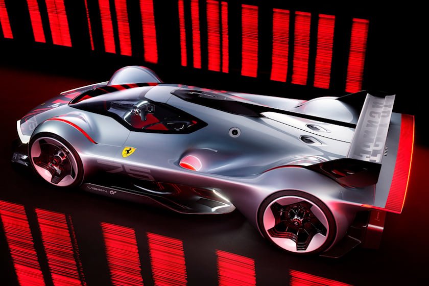 The All-New Ferrari Vision Gran Turismo Concept Car