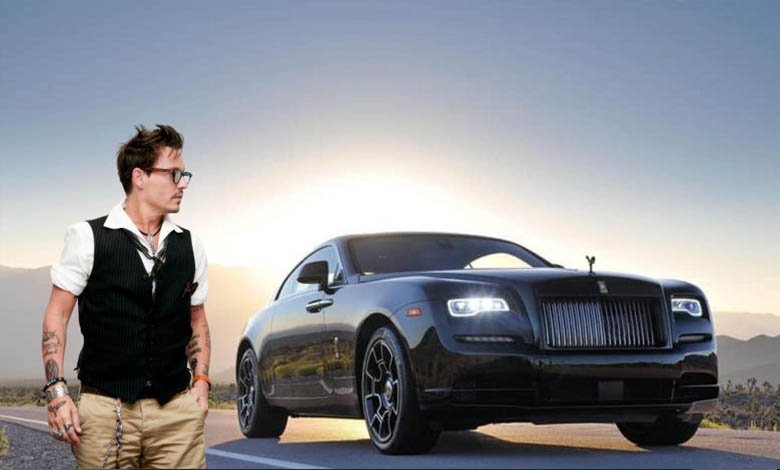 johnny depp ROLLS ROYCE WRAITH