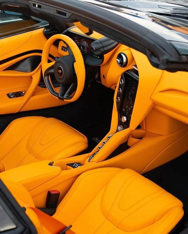 Wizkid 2024 McLaren 750s MSO interior