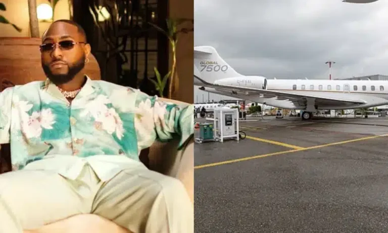 Davido Private Jet In Nigeria