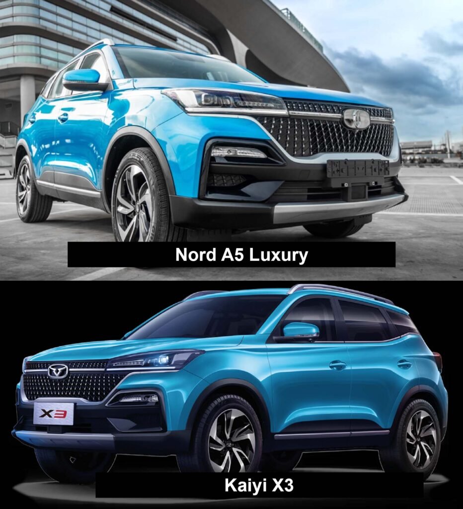 Nord A5 Luxury = Kaiyi X3