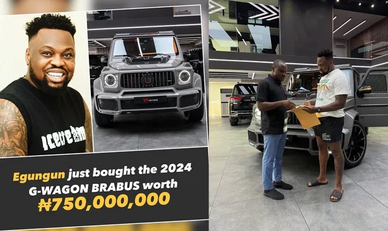 Egungun just bought the 2024 G-WAGON BRABUS