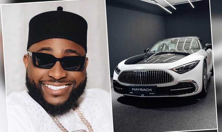 Davido Splashes ₦1.2 Billion on a 2026 Mercedes-Maybach SL680