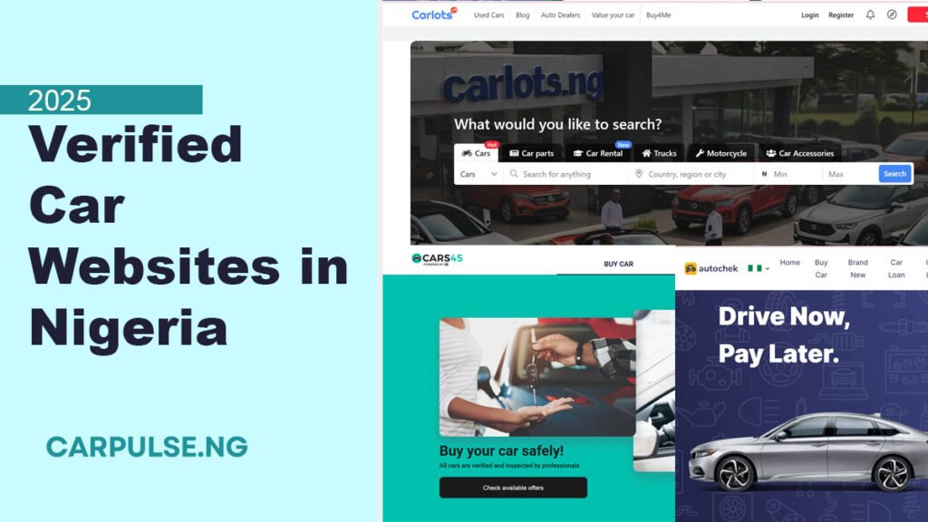Verified Car Websites in Nigeria